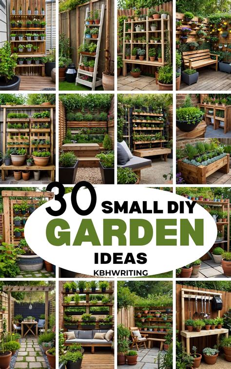 30+ Small Garden DIY Ideas