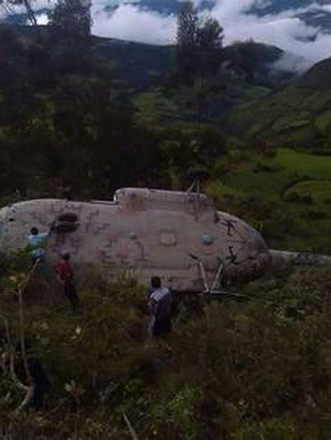 Siete personas resultaron heridas por accidente de helicóptero PERU