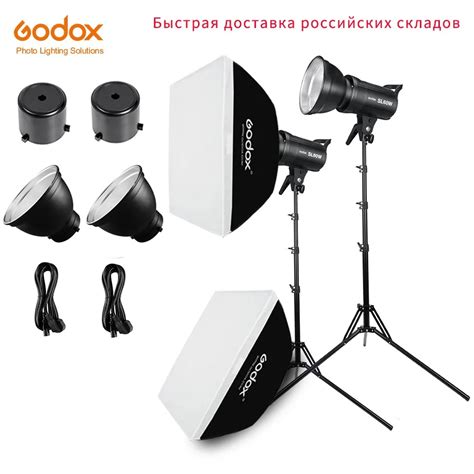 Godox Sl W De Luz Led Continua Para Estudio Soporte De Luz De Foto Y