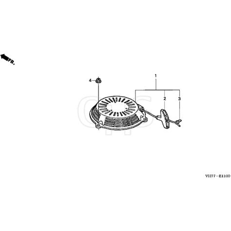 Honda Hrx C Hxe Maga Recoil Starter Diagram Ghs