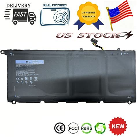 V W Wh Battery For Dell Xps P G Jd G Drrp N T