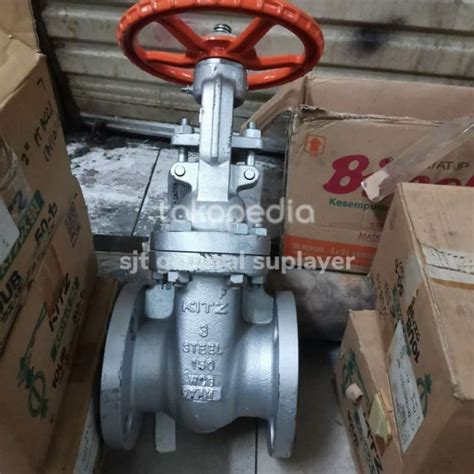 Promo GATE VALVE WCB FLANGE ANSI 150 KITZ 4 INCH Diskon 33 Di Seller