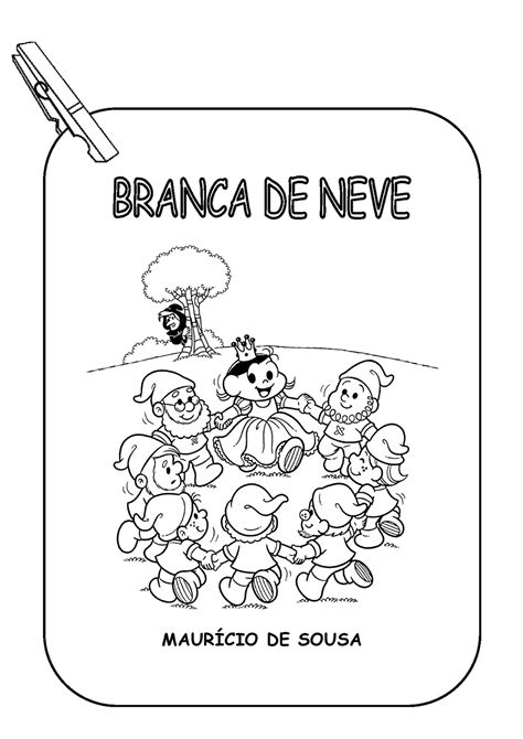 Contos de fadas na Educação Branca de Neve Turma da monica