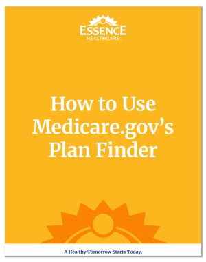 How to Use Medicare.gov's Plan Finder