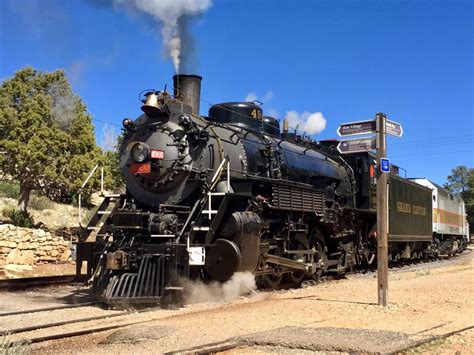 Grand Canyon Railway no. 4960 keeps its steam up at the Grand Canyon ...