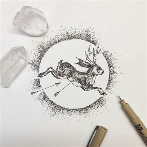 Dotwork Illustrations On Behance