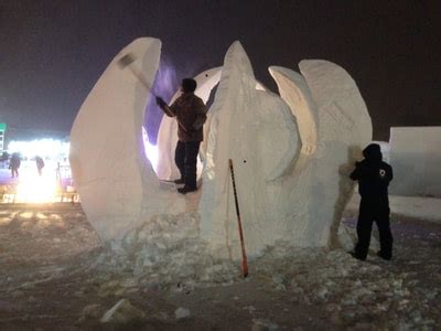 Snow sculptures - Carnaval De Quebec