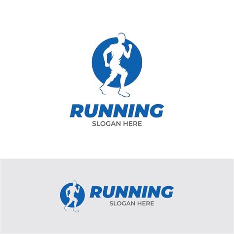 Premium Vector Running Man Logo Design Inspiration