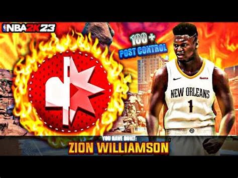 Best Zion Williamson Build On Nba K Badge Upgrades Animations