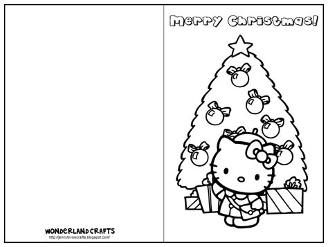 Christmas Card Coloring Pages at GetColorings.com | Free printable ...