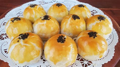 Crispy Egg Yolk Pastry ️ How To Make Red Bean Paste Youtube