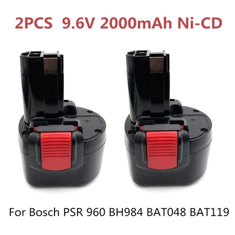 Pcs Bat V Mah Ni Cd Rechargeable Battery Power Tools Battery