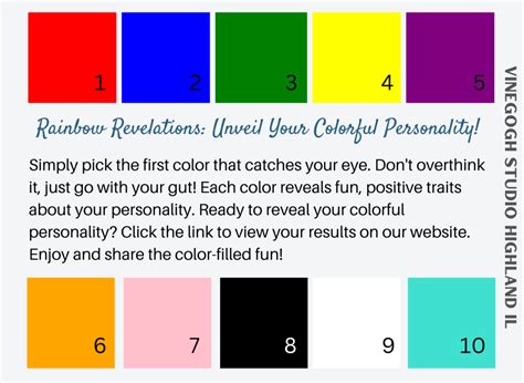 Color Personality Quiz: Discover Your Unique Traits