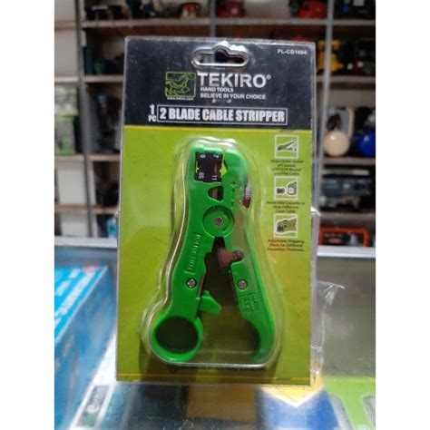 Jual Gunting Kabel 2 Sisi Blade Cable Stripper Tekiro Shopee Indonesia