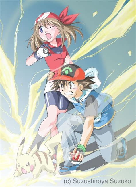 Pokemon Ash X May