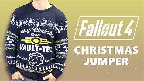 Fallout Christmas Jumper Official Merchandise Youtube