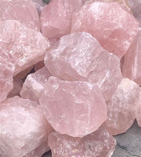 Rough Rose Quartz Rose Quartz Crystal Pink Quartz Pink Crystal