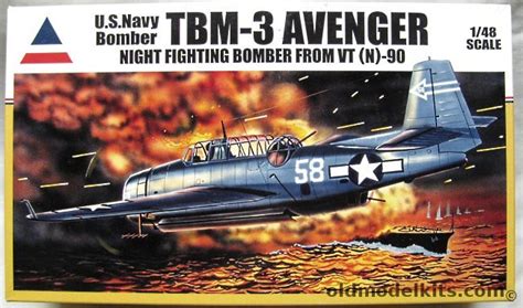 Accurate Miniatures 1/48 Grumman TBM-3 Avenger Night Bomber - VT(N)-90 CV6 USS Enterprise or ...