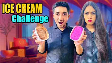 আইসক্রীম খাওয়ার চ্যালেঞ্জ Ice Cream Eating Challenge New Bangla