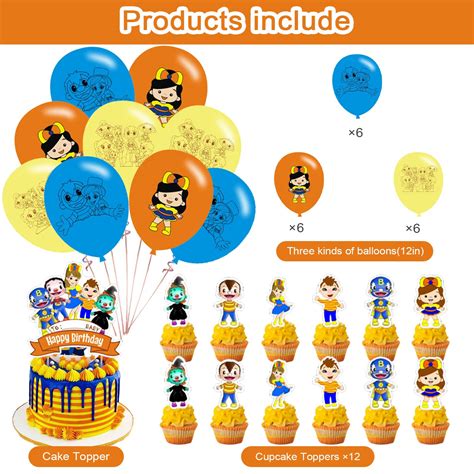 Beto Y Bely Party Decorations Birthday Party Supplies For Music Beto Y