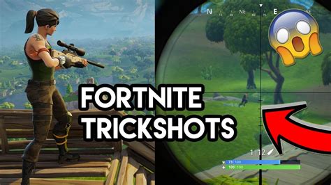 Fortnite Best Trickshot Montage Youtube