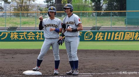 関学スポーツ編集部 On Twitter 【硬式野球部】令和5年度春季リーグ戦／第1節／対同大／第2戦／於・わかさスタジアム京都／5回終了