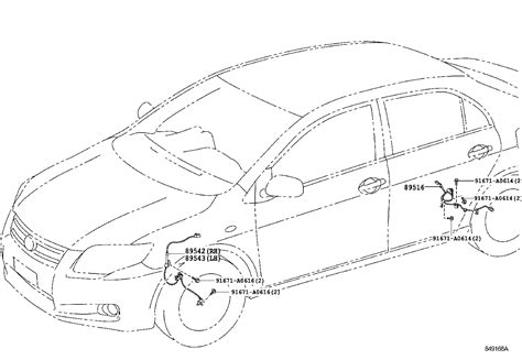 TOYOTA COROLLA SED WGZZE141L AEPDKV ELECTRICAL ABS VSC Japan Parts EU