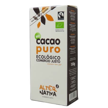 Cacao puro desgrasado 150g Ecológico Valle y Vega S C A