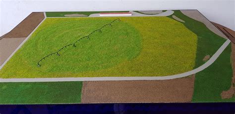 Maqueta Agrónoma De Campos De Cultivo Nosolomaquetas