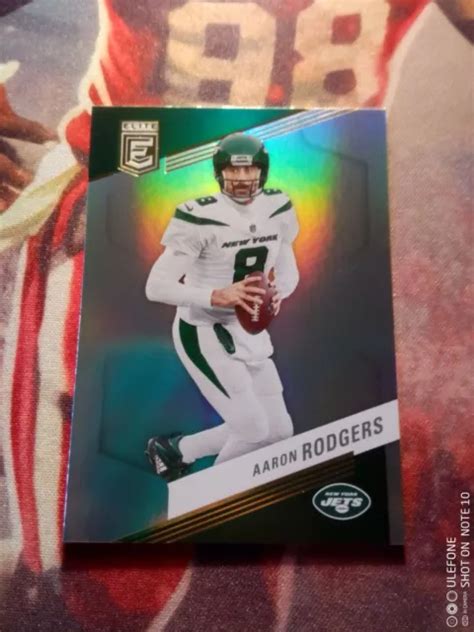 Panini Donruss Elite Football Aaron Rodgers New York Jets Eur