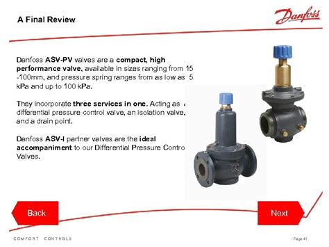 Introduction Danfoss Training Module Understanding Differential Pressure