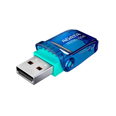 Memoria Usb Gb Adata Ud Azul Aud G Rbl Dd Tech