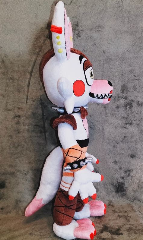 Glamrock Mangle Foxy Animatronic Fnaf Cm Plush Toy Etsy De