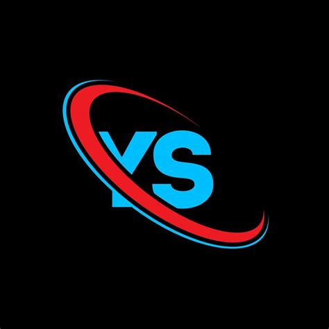 Ys Logo Ys Design Blue And Red Ys Letter Ys Letter Logo Design