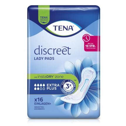 Tena Lady Discreet Extra Plus Inkontinenz Einlagen Binden X St Ck