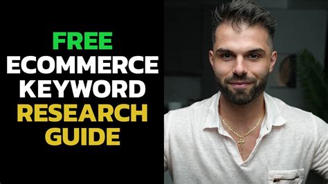 Free Ecommerce Keyword Research Guide YouTube