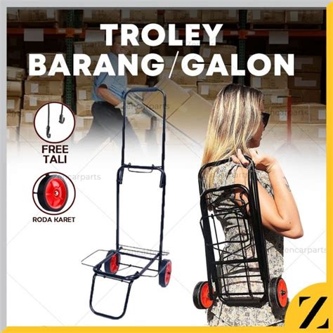 Jual Barang Angkut Alat Troley Lipat Galon Troli Aqua Trolly Bawa Gas