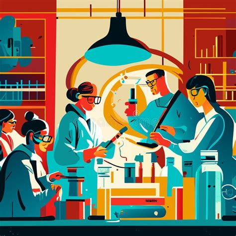 A Journey Of Scientific Wonder Unveiling The Secrets Of The Lab Stock