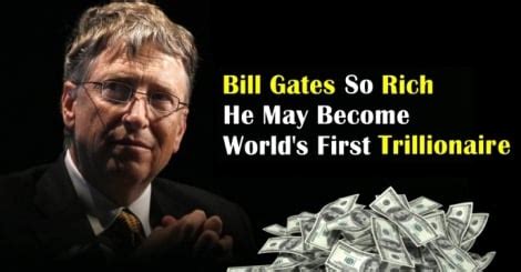 Bill Gates S Appr Te Devenir Le Premier Milliardaire Au Monde