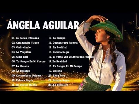 Ngela Aguilar Sus Mejores Exitos Grandes Exitos De Ngela Aguilar