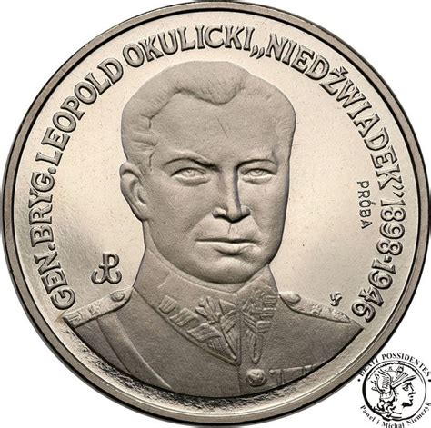 PRÓBA Nikiel 200 000 złotych 1991 Okulicki st L archiwum niemczyk pl