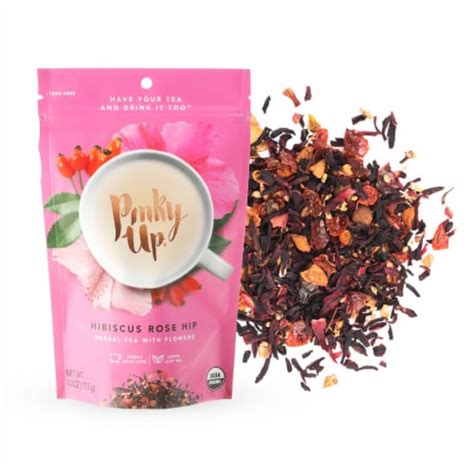 Hibiscus Rosehip Loose Leaf Tea Pouch By Pinky Up Pack Of 1 Kroger