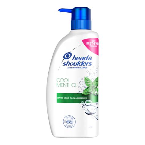 Head Shoulders Menthol Refreshing Anti-dandruff Shampoo For Normal And ...