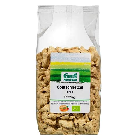 Grell Sojaschnetzel grob 225g vegan günstig bestellen hallo vegan