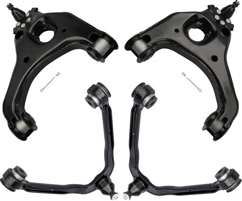 Drivestar Pc Set Wd Front Lower And Upper Control Arms W Ball Joints