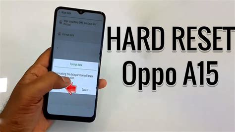 Hard Reset Oppo A15 Factory Reset Remove Pattern Lock Password How