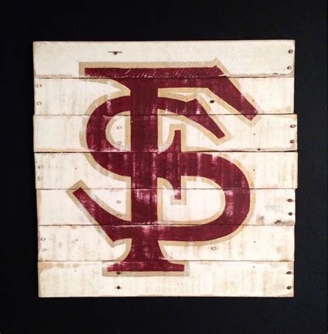 Florida State University Sign / FSU Seminoles by PalletsandPaint