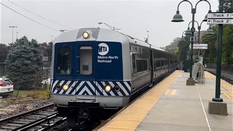 Mta Metro North Railroad Hudson Line Am Rush Hour Trains Morris