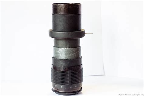 Ko 120 121 F12cm Overview Of The Adapted Film Projection Lens Happy