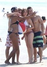 Jennette McCurdy In A Bikini Frolicking With Homosexuals